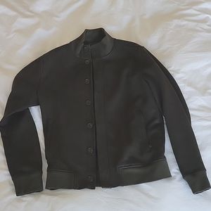 Banana Republic Suede Bomber Mens Small